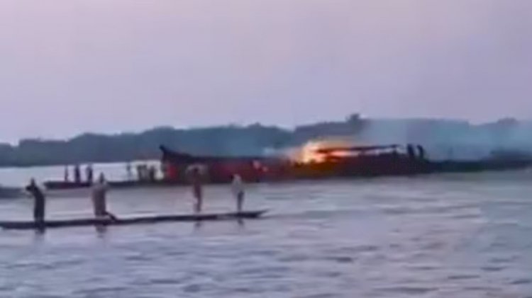 Barco pega fogo e deixa mais de 140 mortos no Congo