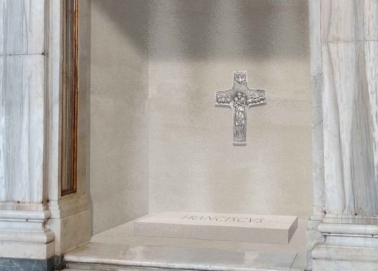 Vaticano divulga imagens da sepultura de papa Francisco; veja fotos