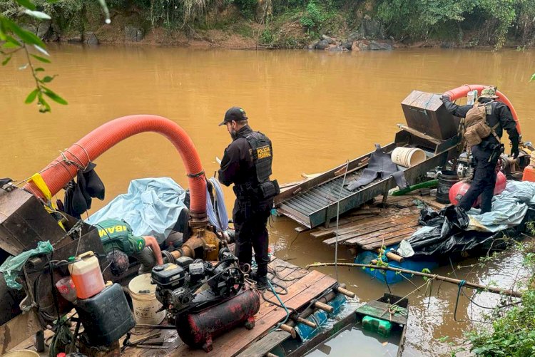 Operação combate extração ilegal de ouro em Tiradentes e São João del-Rei