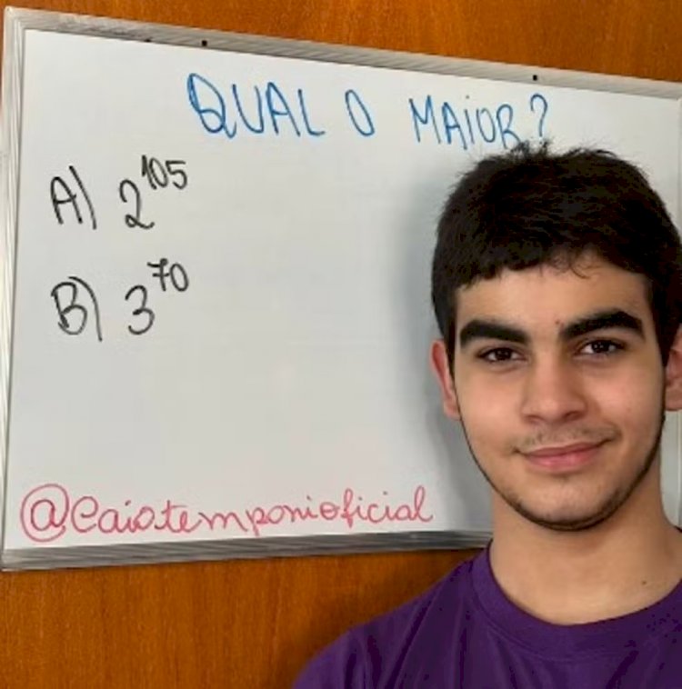 Adolescente brasileiro de 16 anos é reconhecido como um dos 100 prodígios do mundo